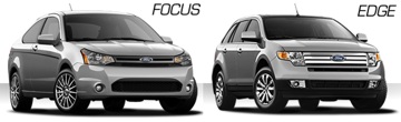 Ford Focus and Ford Edge